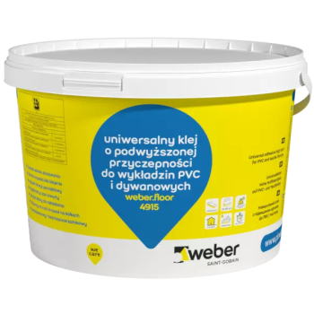 weber.floor 4915 Uniwersalny klej o podw. przyczepności do PVC i wykł.dywanowych (14 kg)
