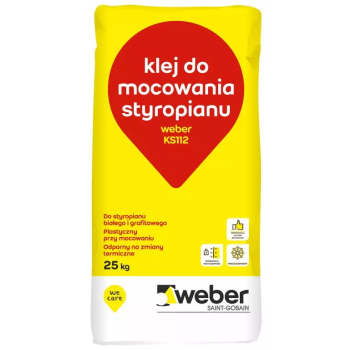 weber KS112 klej do mocowania styropianu białego i grafitowego paleta (42 x 25 kg.)