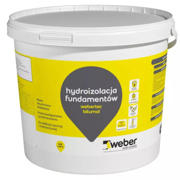 weber webertec bitumal (10 kg) Hydroizolacyjna emulsja bitumiczno-lateksowa