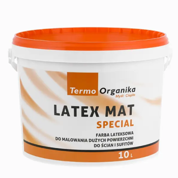 Farba lateksowa op.10 L LATEX MAT Special Termo Organika